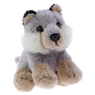 Small Grey Wolf Soft Toy