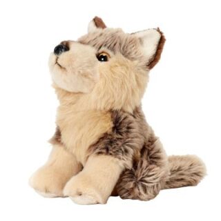 Grey Wolf Soft Toy