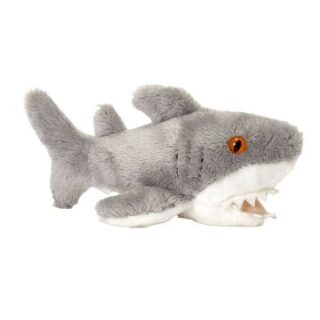 White Shark Soft Toy