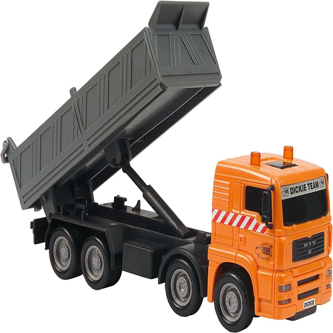 Dickie Toys Remote Control Mega Crane Set with Truck - Image 2