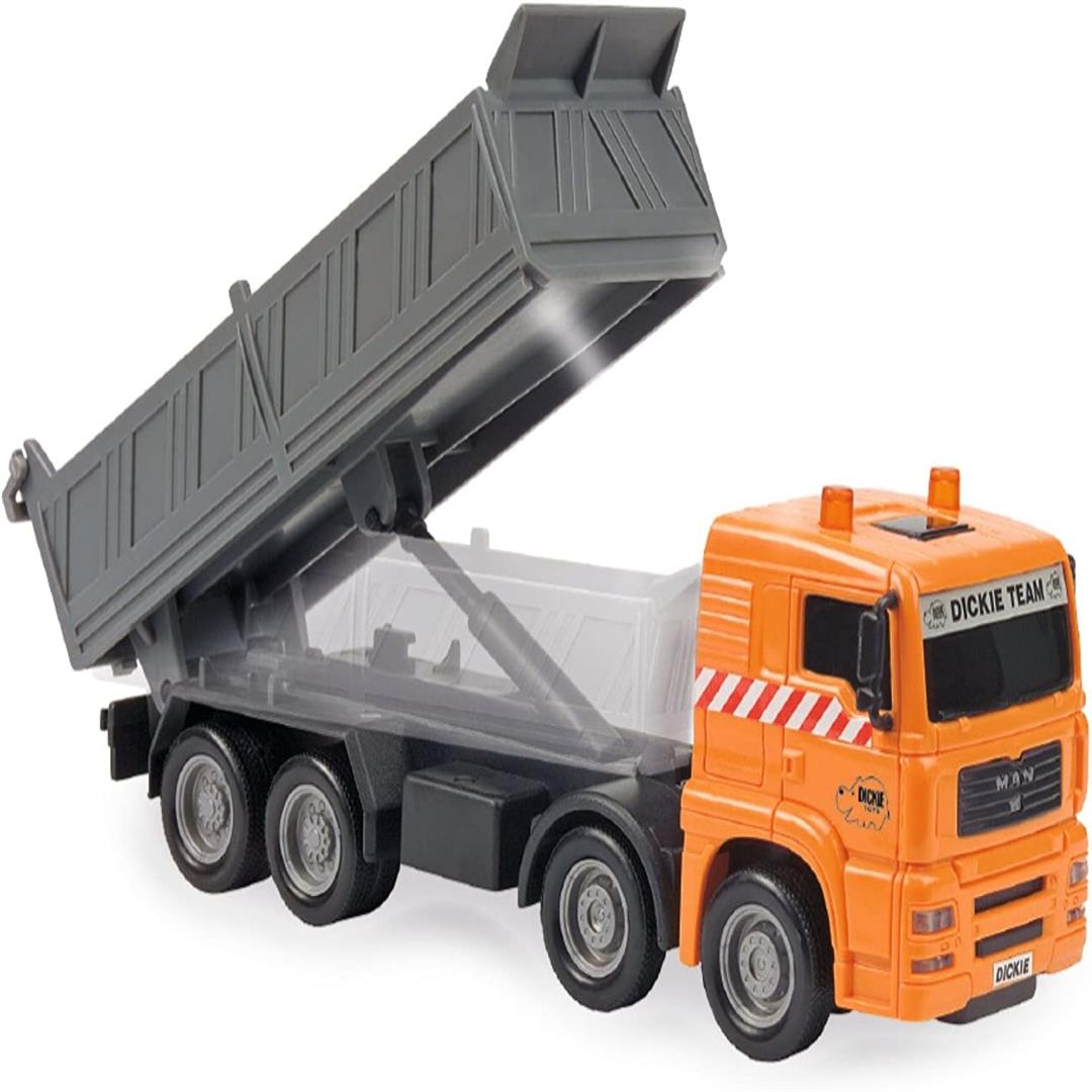 Dickie Toys Remote Control Mega Crane Set with Truck - Image 6