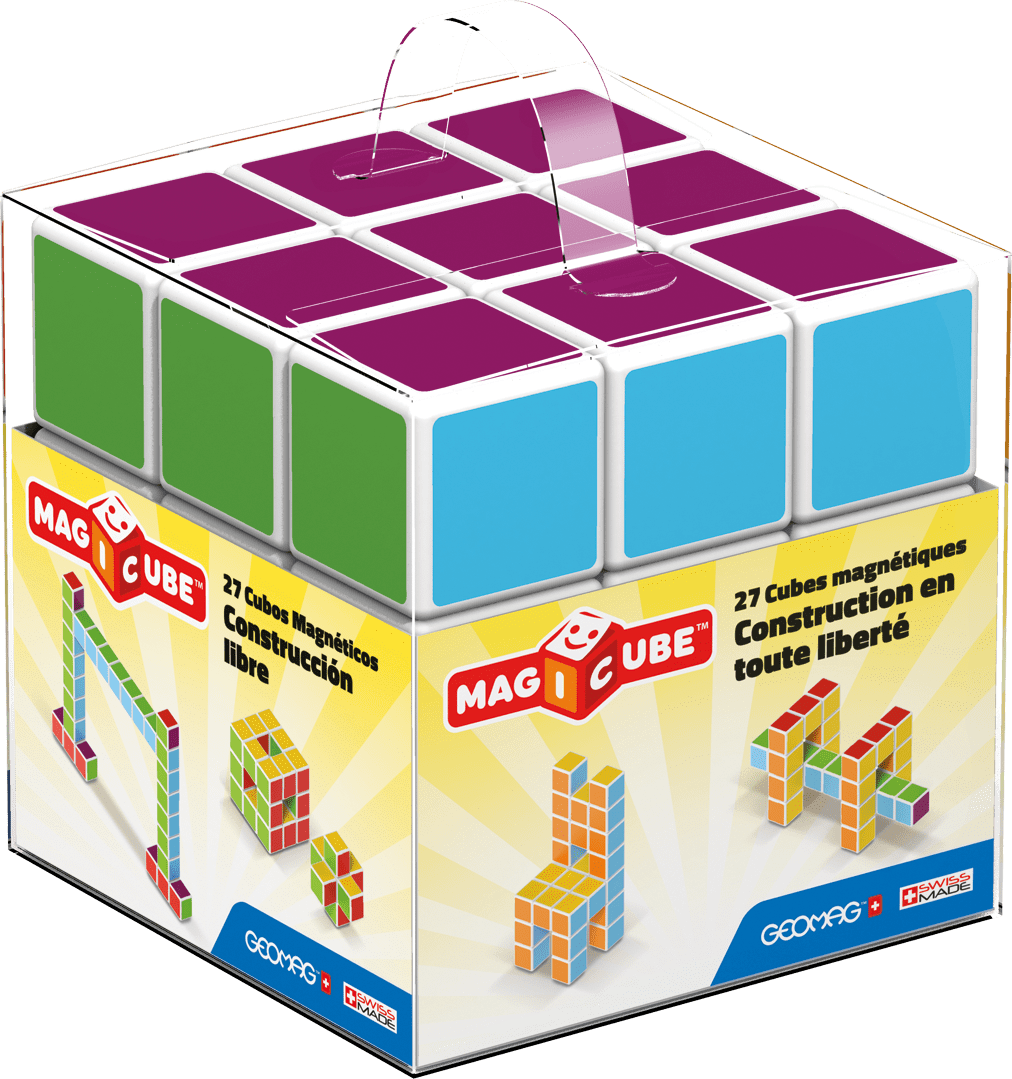 GEOMAG Magicube Free Building 27-Piece Construction Toy Set