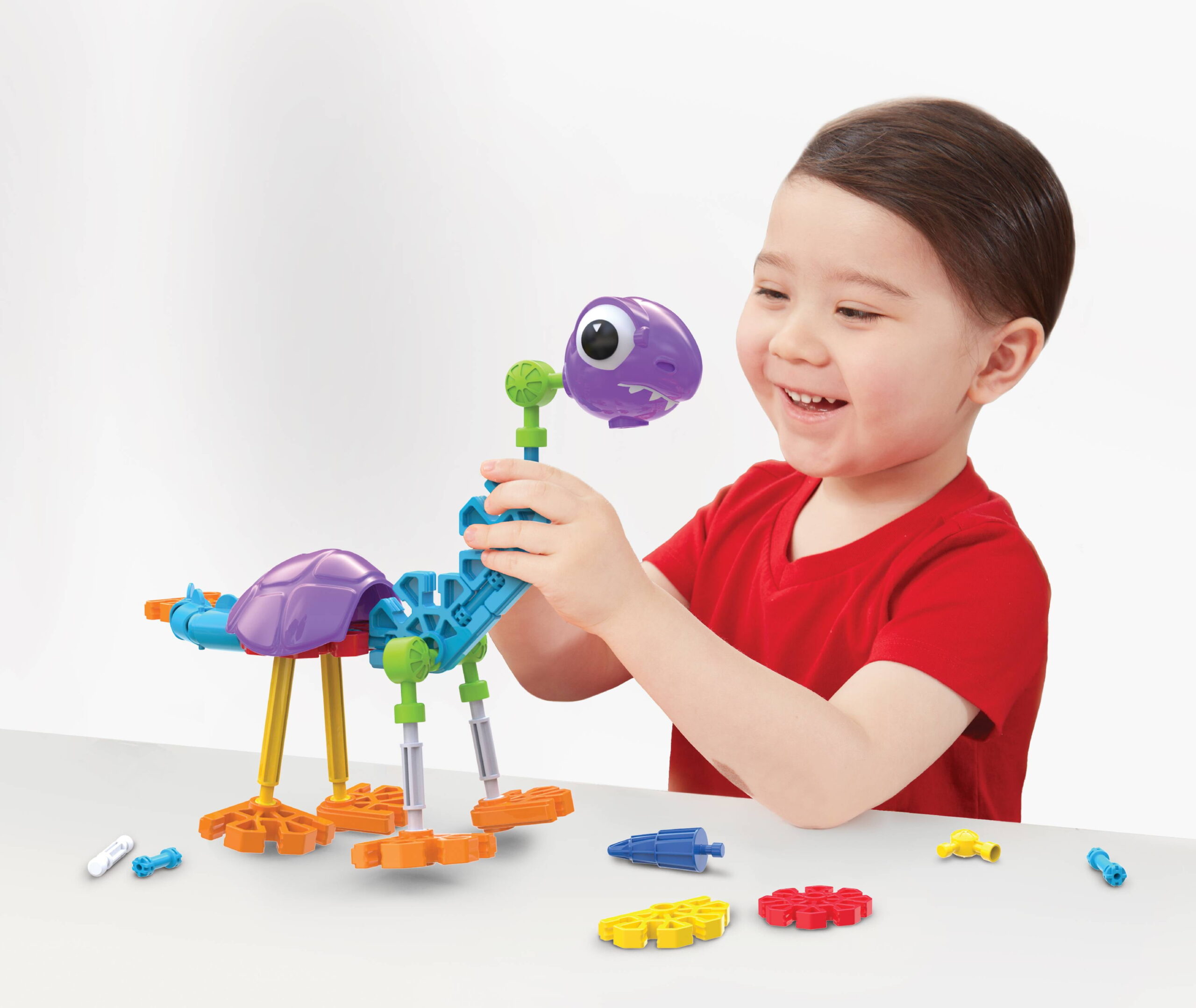Kid K'NEX Dino Dudes Building Set - Ages 3+ Preschool Creative Toy - Image 4