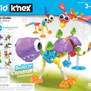 Kid K'NEX Dino Dudes Building Set - Ages 3+ Preschool Creative Toy