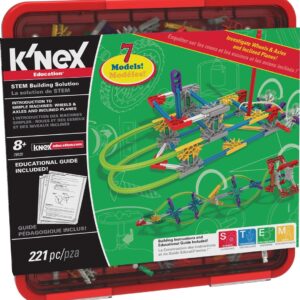 K'NEX Education Intro to Simple Machines: Wheels, Axles, & Inclined Planes Set