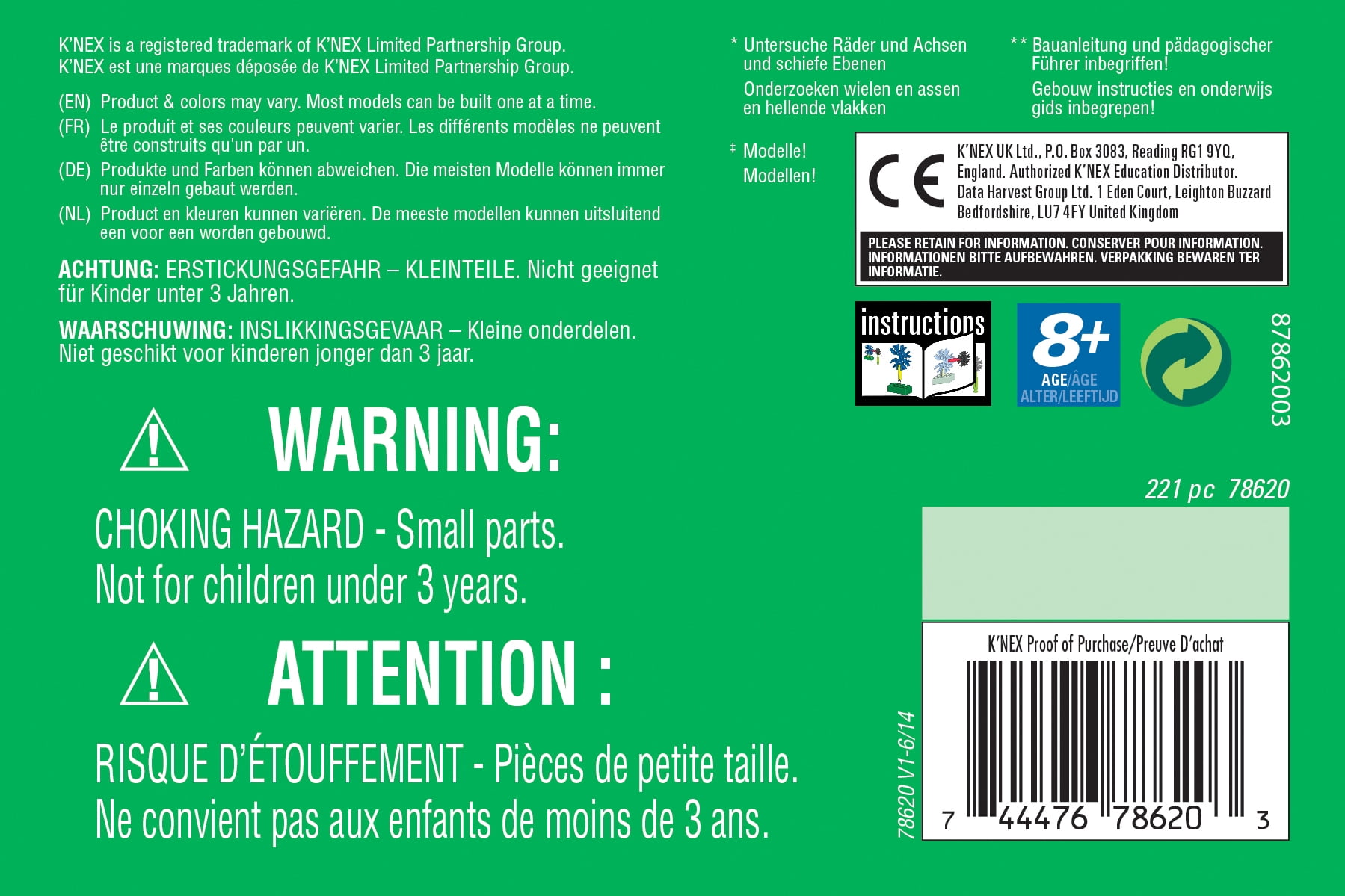 K'NEX Education Intro to Simple Machines: Wheels, Axles, & Inclined Planes Set - Image 7