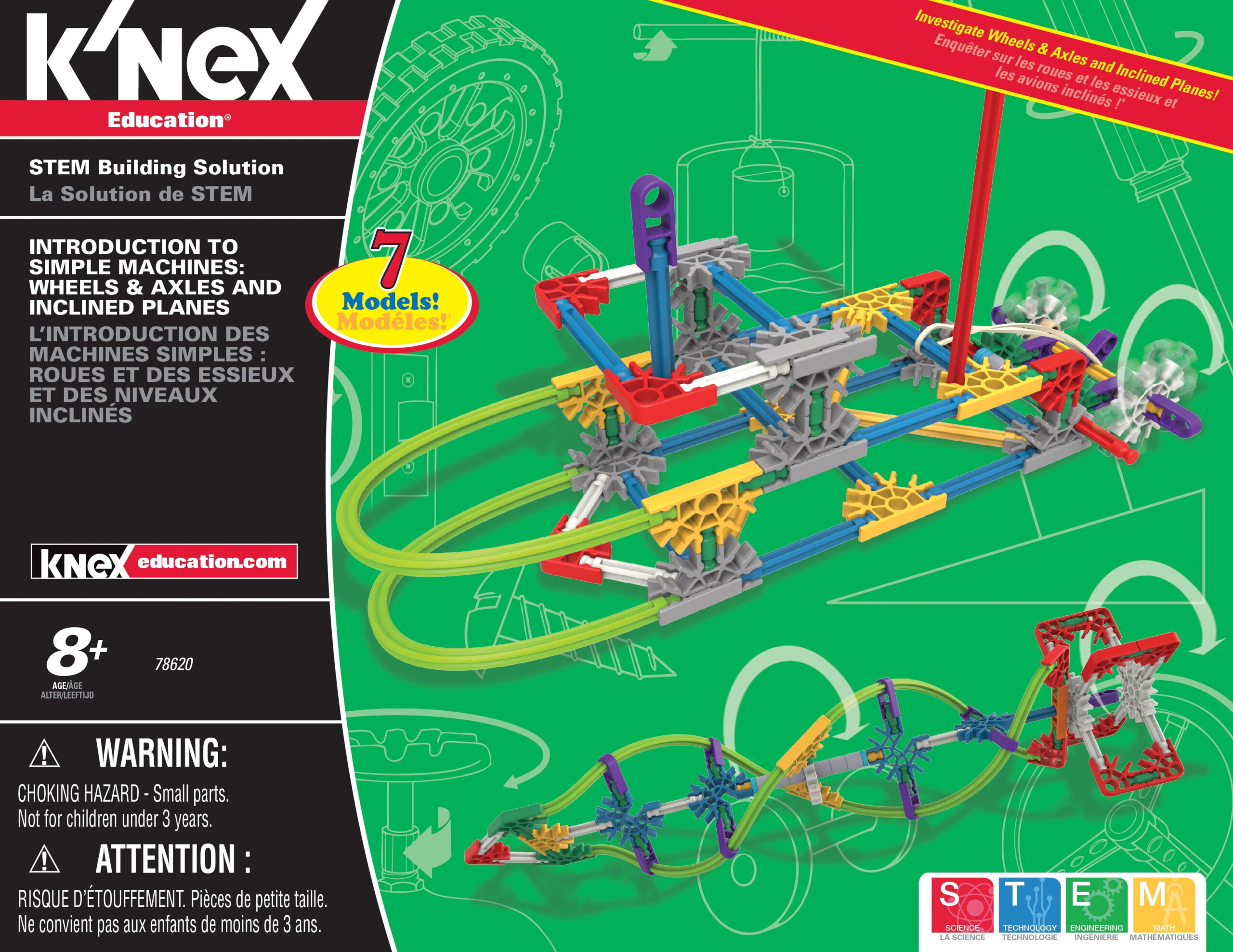 K'NEX Education Intro to Simple Machines: Wheels, Axles, & Inclined Planes Set - Image 9