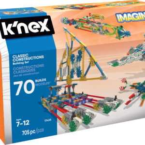 K'NEX Imagine - Classic Constructions 70 Model Building Set - Creative Building Toy