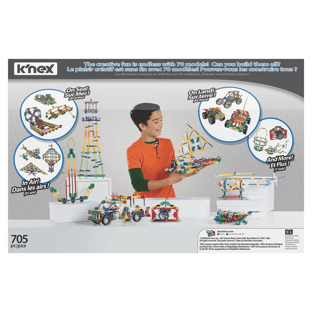 K'NEX Imagine - Classic Constructions 70 Model Building Set - Creative Building Toy - Image 2