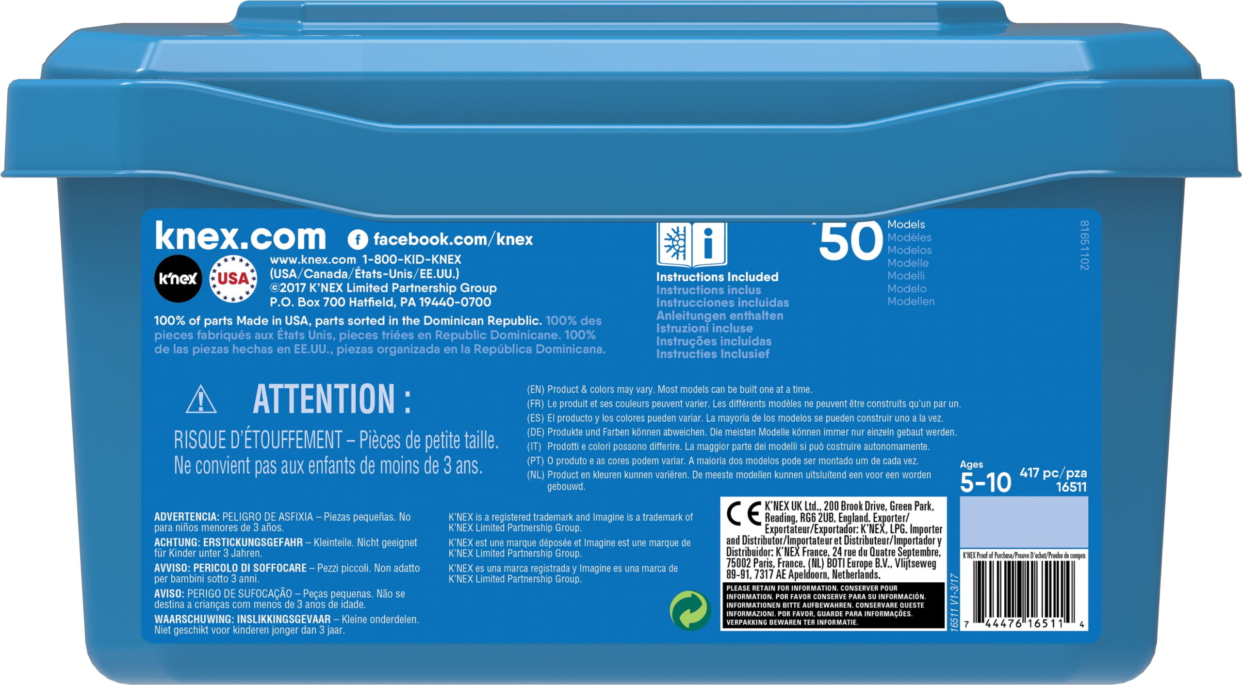 K'NEX Imagine - Creation Zone Building Set - 417 Pieces - Ages 5 and Up - Construction Educational Toy - Image 25