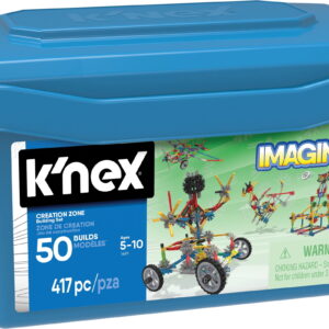K'NEX Imagine - Creation Zone Building Set - 417 Pieces - Ages 5 and Up - Construction Educational Toy