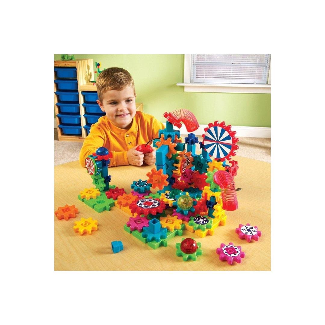 Learning Resources Gears! Gears! Gears! Lights & Action Building Toy Set Ages 5+ Year Old - Image 2