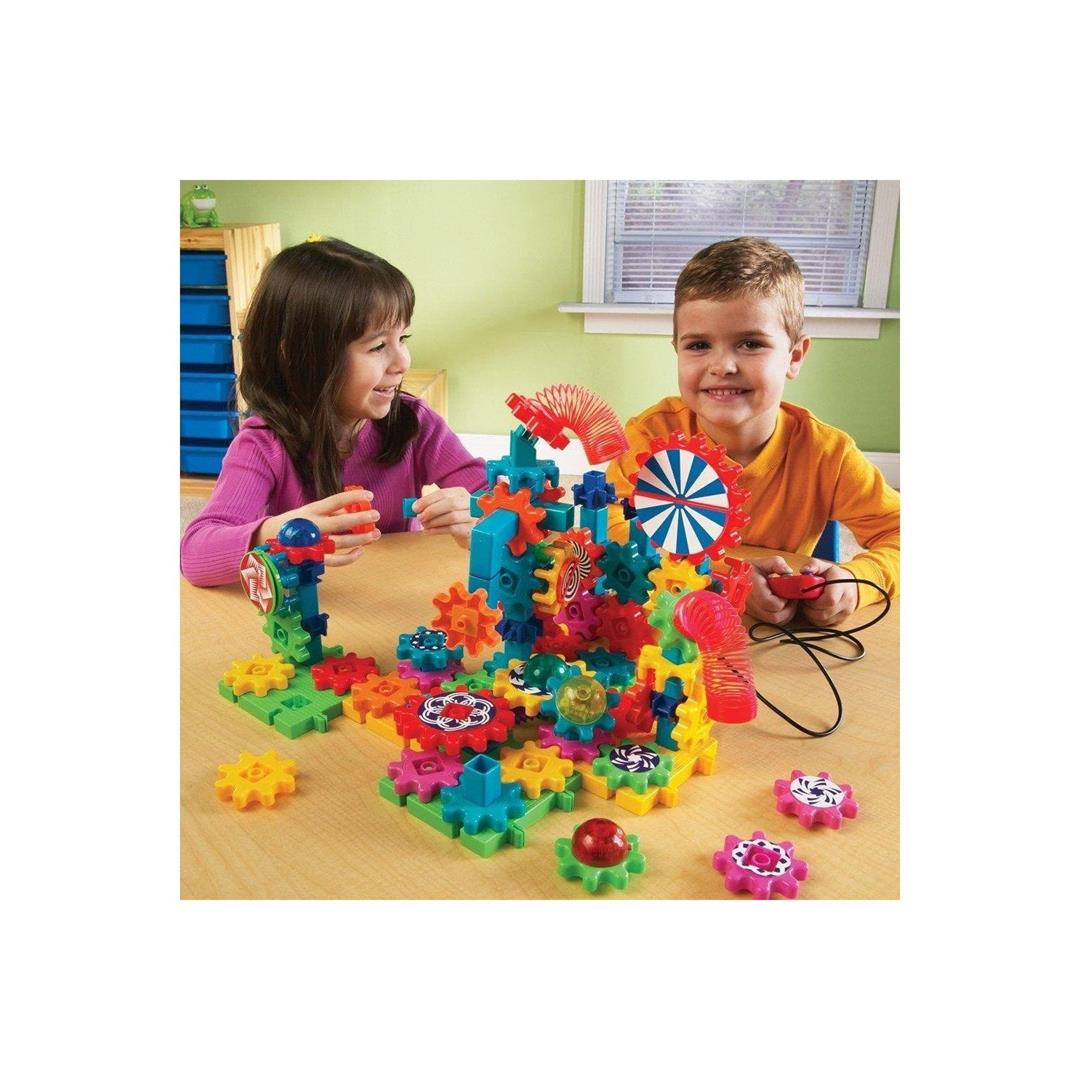 Learning Resources Gears! Gears! Gears! Lights & Action Building Toy Set Ages 5+ Year Old - Image 4