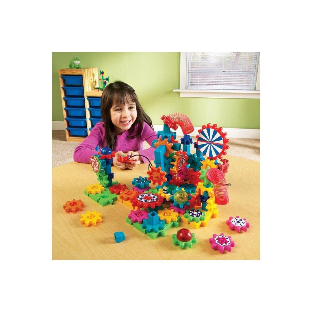 Learning Resources Gears! Gears! Gears! Lights & Action Building Toy Set Ages 5+ Year Old - Image 5
