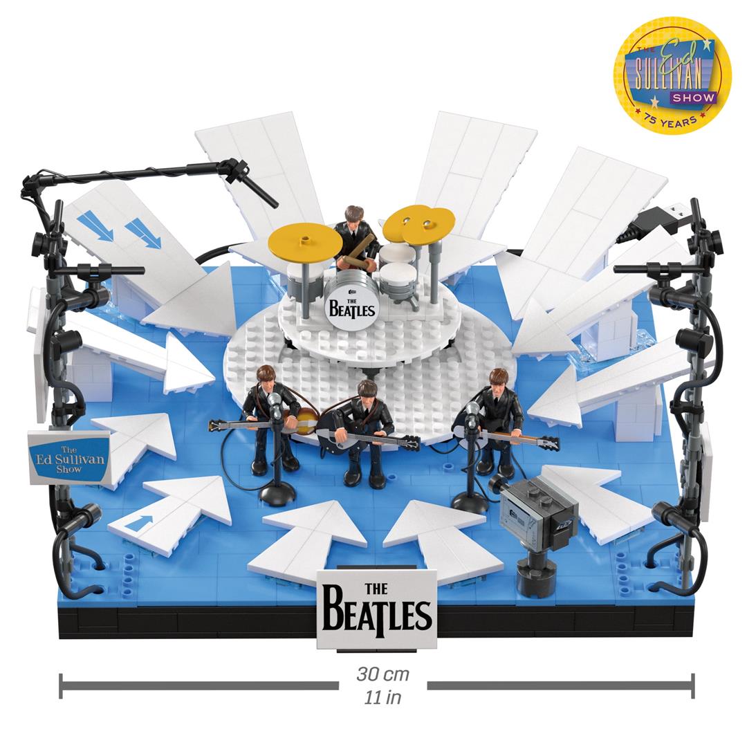 MEGA The Beatles Building Set with Ed Sullivan Stage, LED Lights (681 Pieces) for Adult Collectors - Image 2