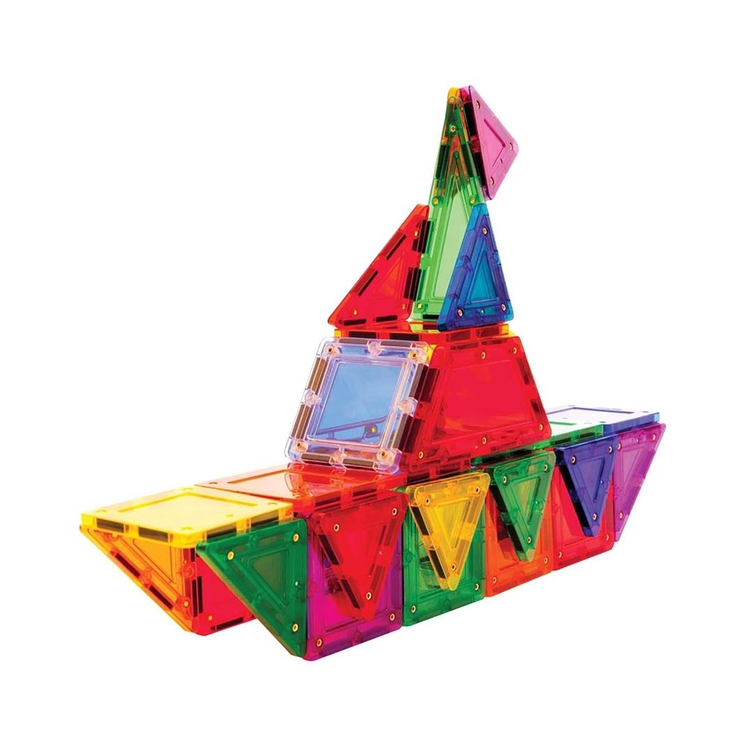 Tileblox Rainbow Multicolor Magnetic Tiles 42 Pieces - Image 5